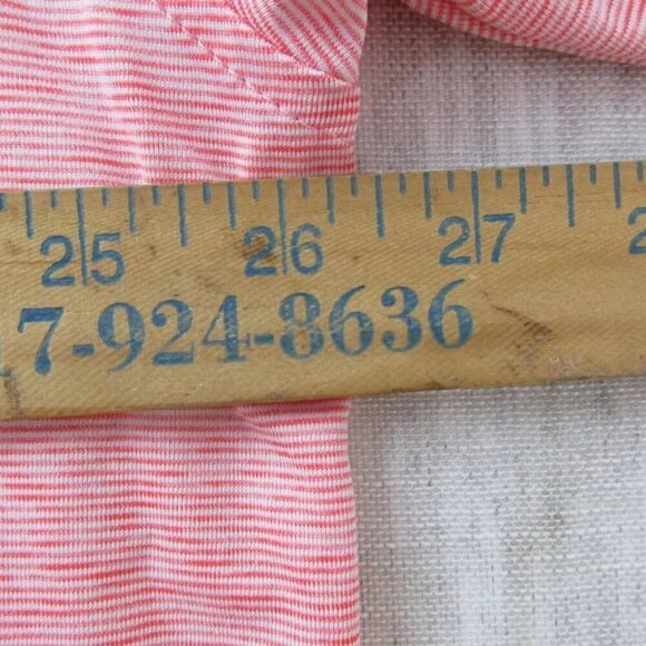 FootJoy Polo Shirt‎ Men's 2XL Pink Polyester Short Sleeve Collared High Low Slit - Picture 8 of 10